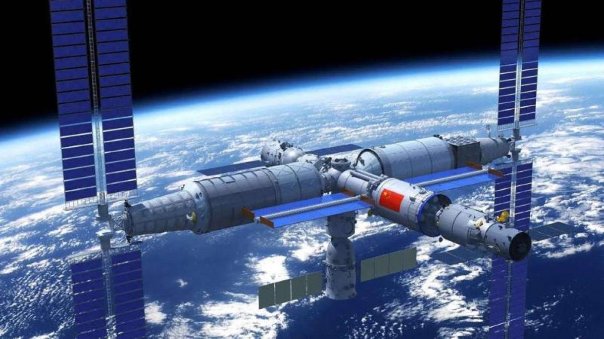 Űrállomásra érkezett a kínai teherszállító űrhajó