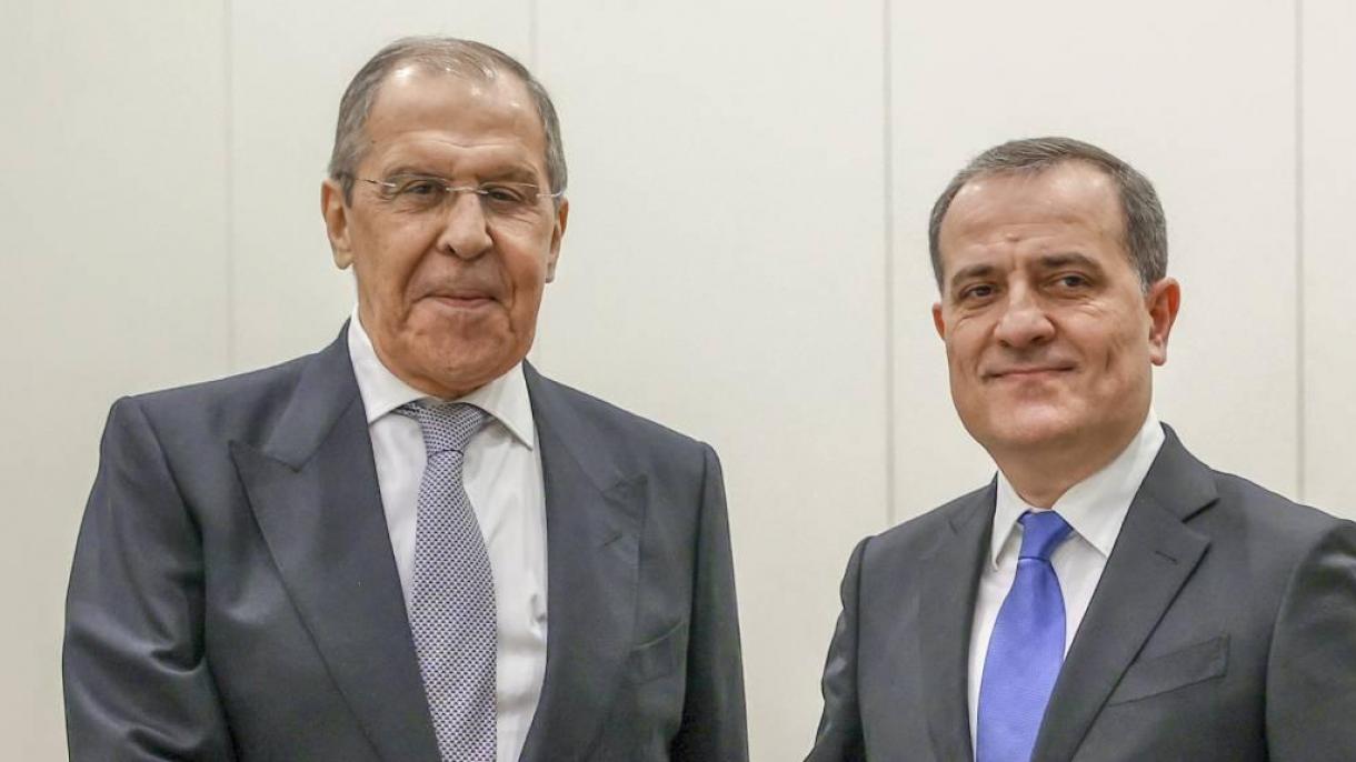 وزرای خارجه روسیه و آذربایجان پیرامون قره‌باغ دیدار کردند