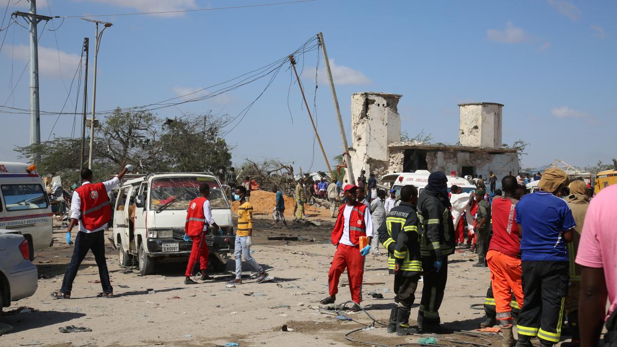 Συνεχίζονται οι εργασίες διάσωσης μετά την έκρηξη στη Σομαλία