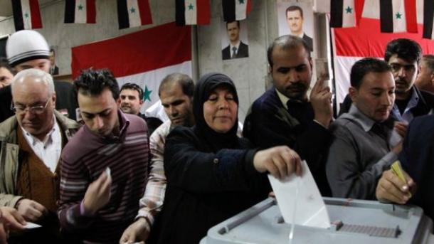 叙利亚政权在控制区举行议会选举