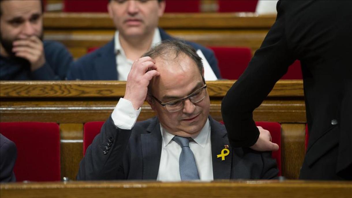 Turull no logra los apoyos para ser investido en el parlamento catalán