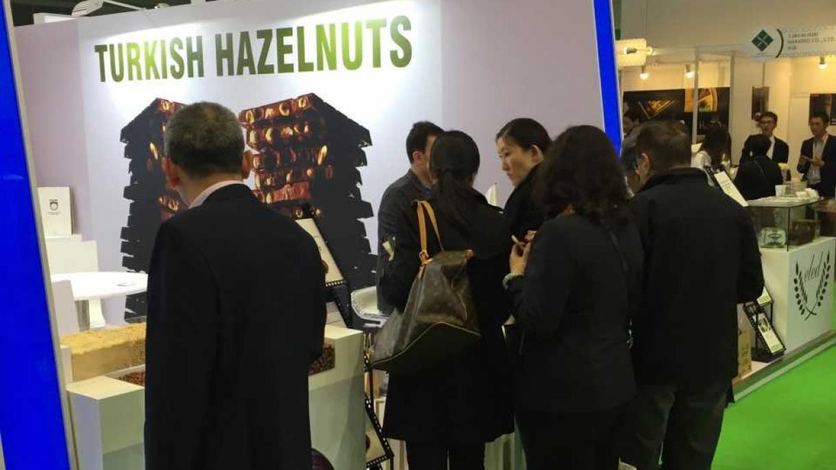 Turk fındıg’i,Xitoyning Shanxay shahrida Xitoy Xalqaro import ko’rgazmasida tanitildi.