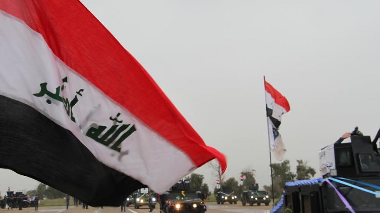 伊拉克阿拉伯议会抗议PKK悬挂旗帜