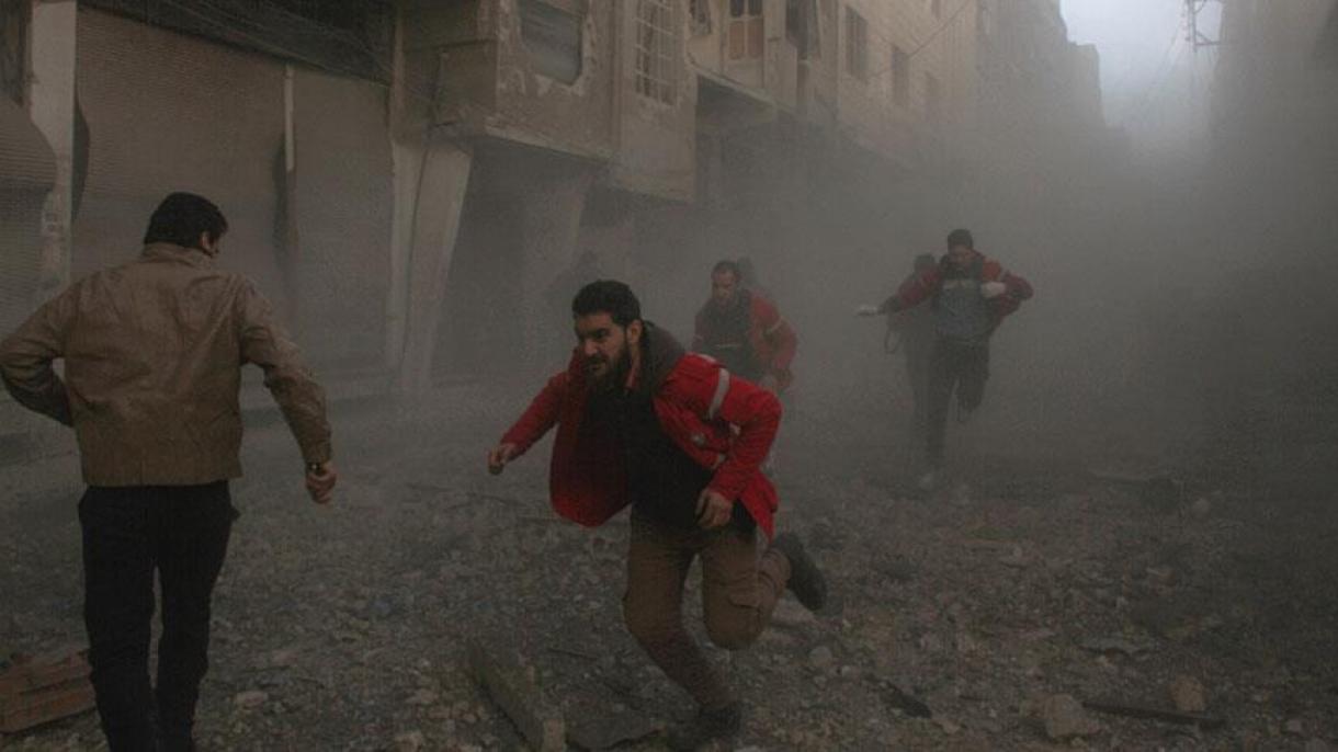 叙政府军发动导弹袭击 97位平民受伤