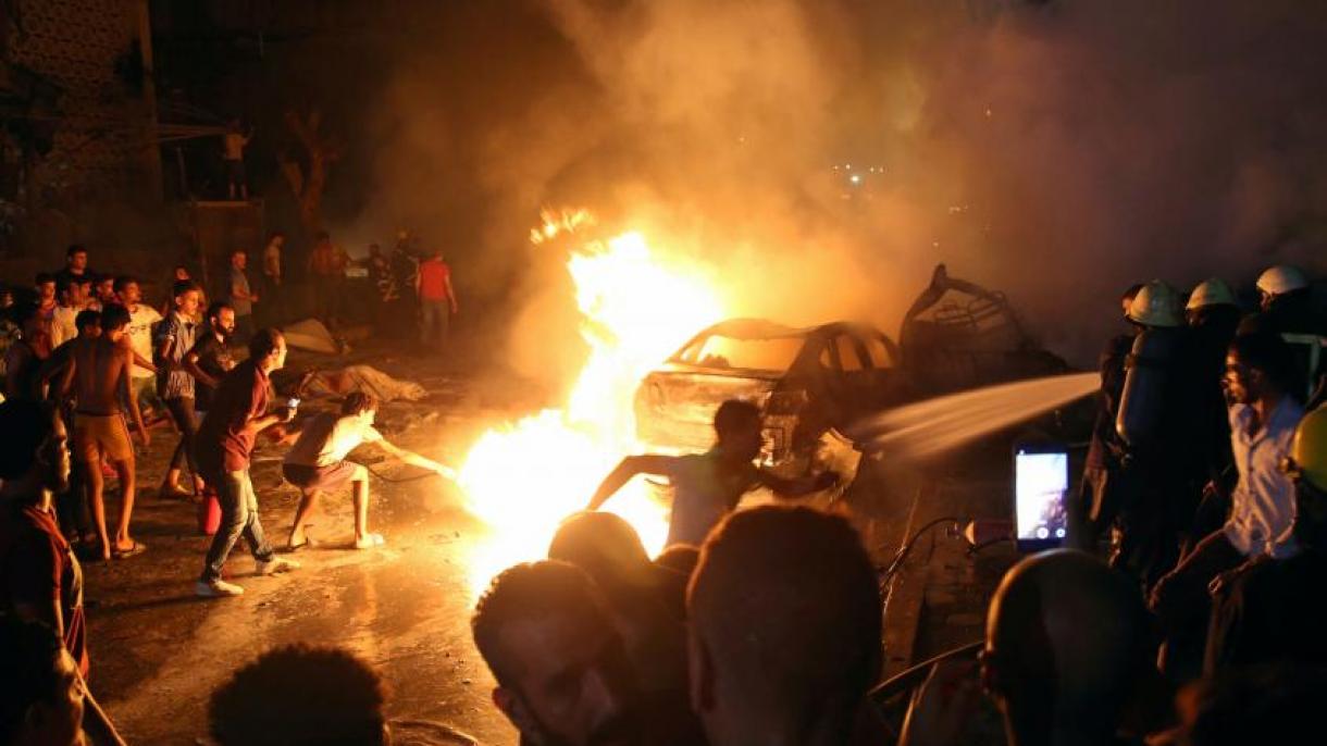 埃及首都四辆汽车相撞引发爆炸 16人死亡