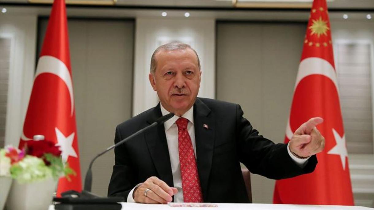 دیدار اردوغان با مدیران رسانه ها و جمعی از دانشگاهیان