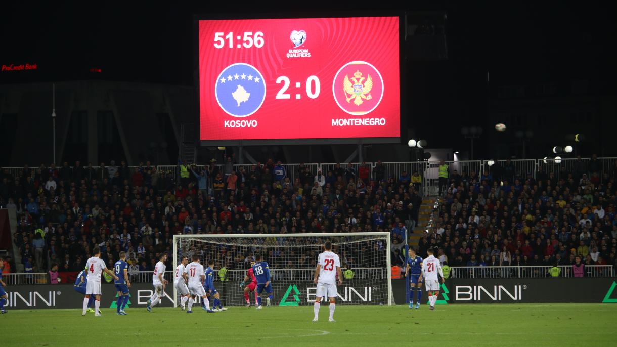 Fudbaleri Kosova u Prištini savladali Crnu Goru s 2:0