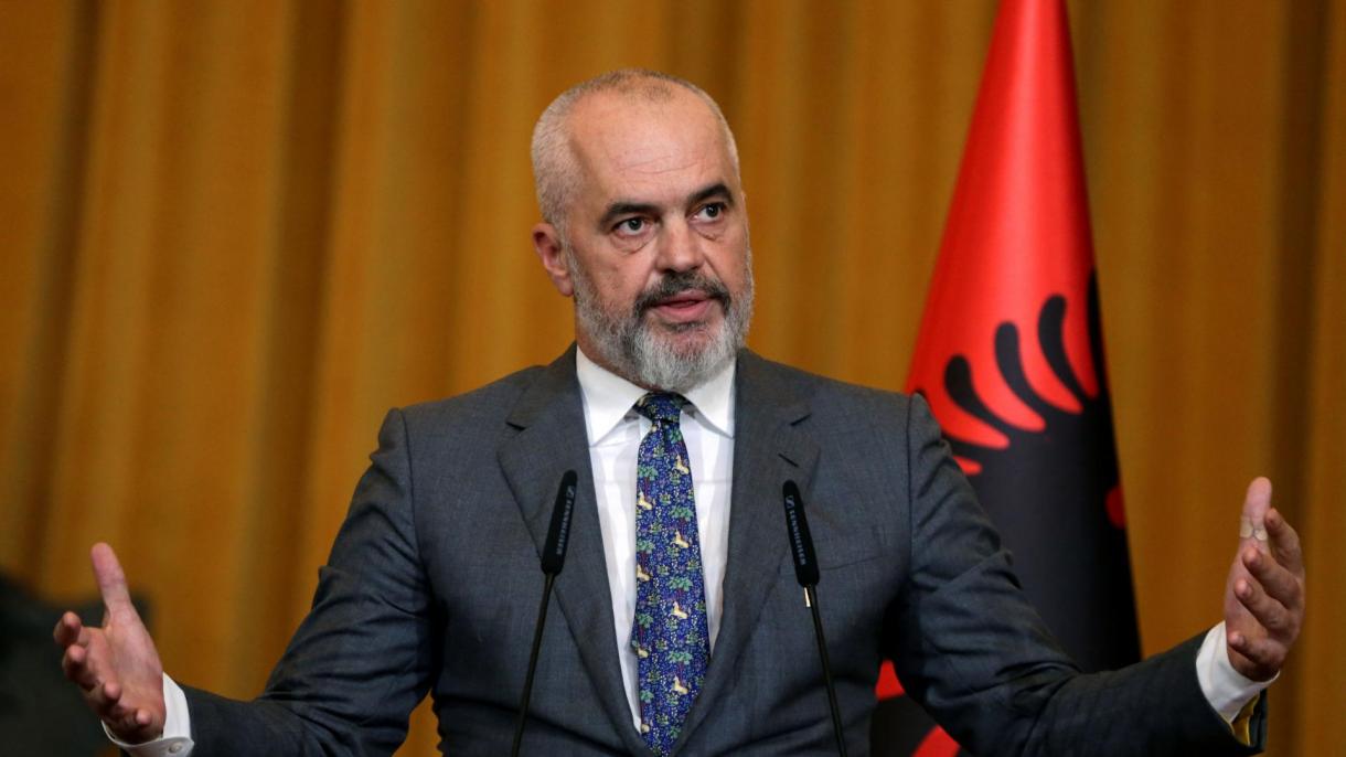 Albaniýanyň Premýer Ministri Edi Rama ertir Türkiýä Geler