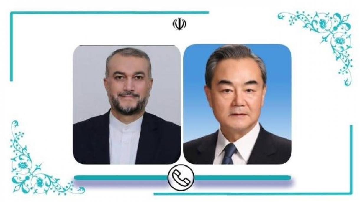 گفتوگوی تلفنی وزرای خارجه ایران و چین