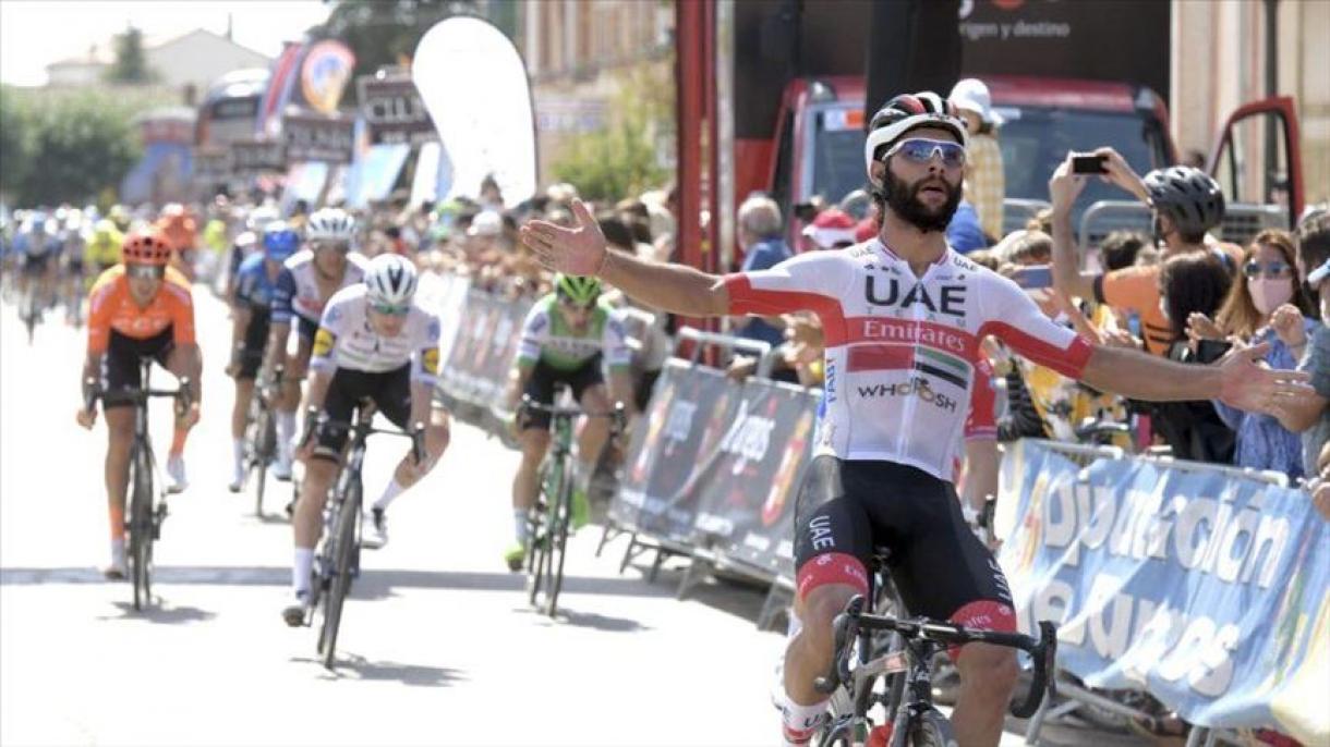 El ciclista colombiano Fernando Gaviria gana la segunda etapa de la Vuelta a Burgos