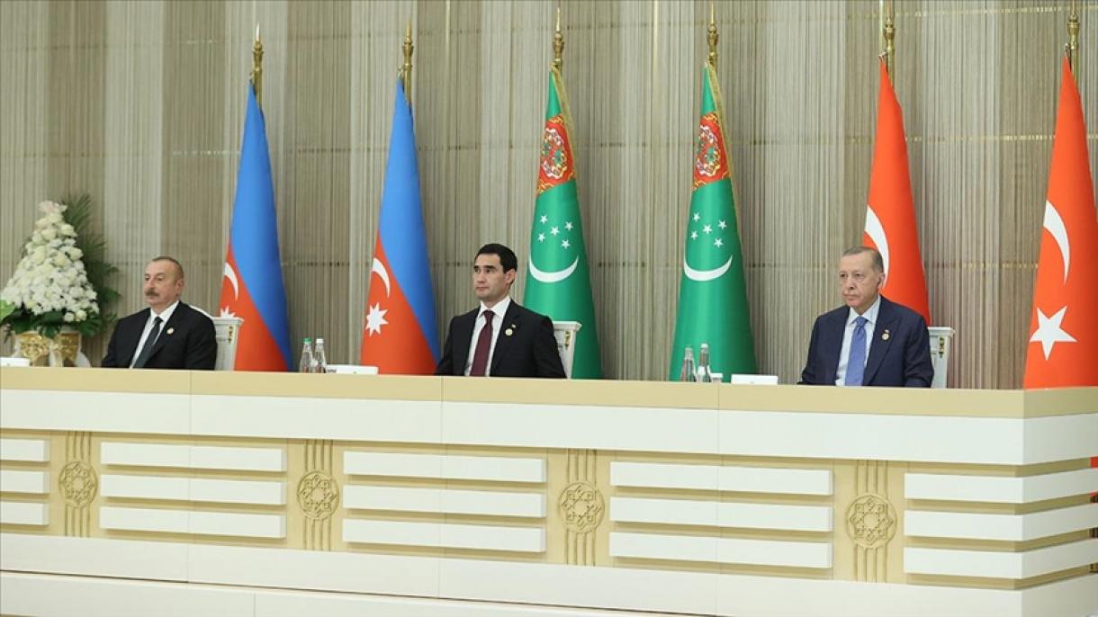 ترکمانستان، آذربائیجان اور ترکیہ  توانائی کے وسائل کو عالمی منڈی  تک  پہنچانے میں اتحاد قائم کریں گے