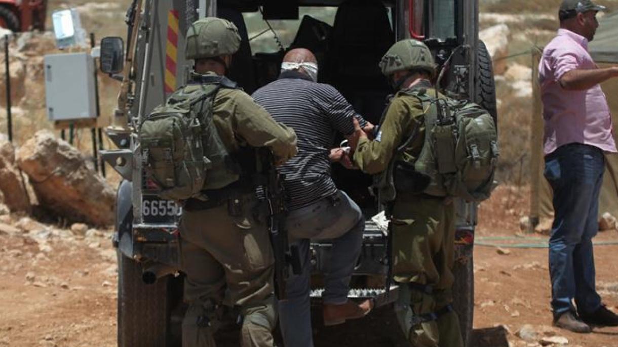 以色列在约旦河西岸抓捕19名巴勒斯坦人