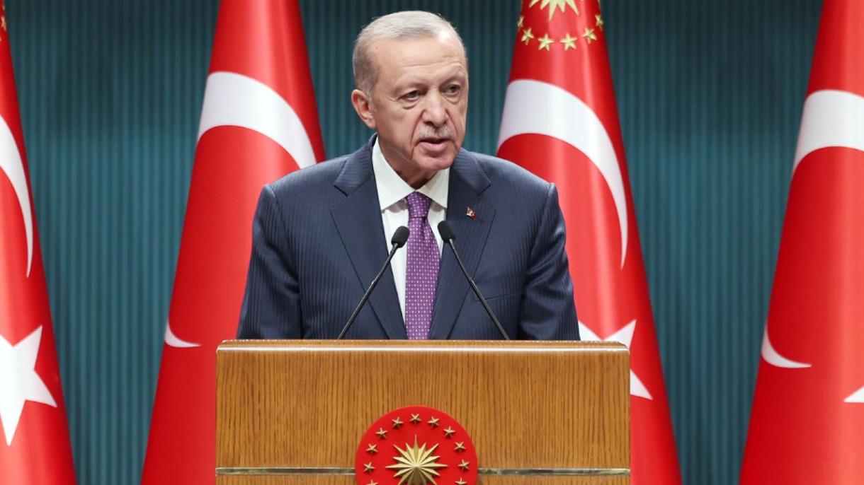 اردوغان، کابینه توپلانتیسی سونراسی دانیشدی