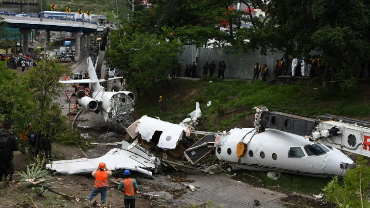 Un jet ejecutivo de EEUU se accidenta en el aeropuerto de capital hondureña