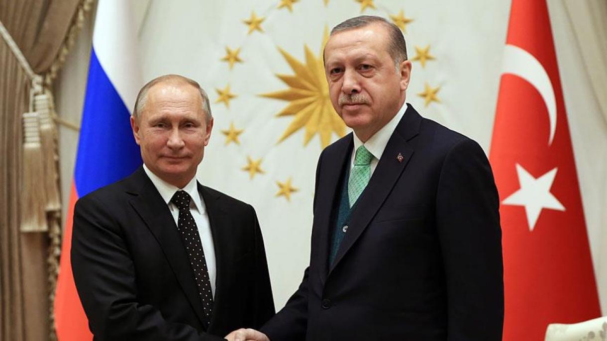گفت‌وگوی تلفنی اردوغان و پوتین درباره سوریه