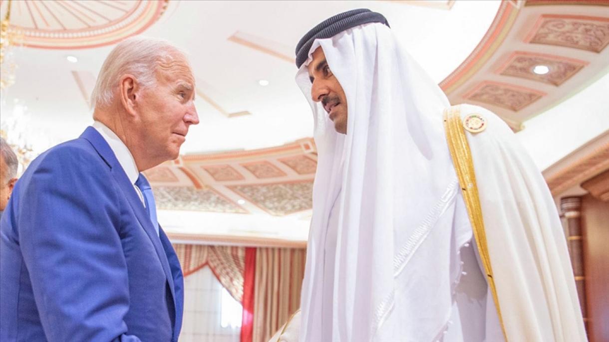 AQSh prezidenti Bayden Qatar amiri Shayx Hamad al Soniy bilan telefon orqali muloqot qildi