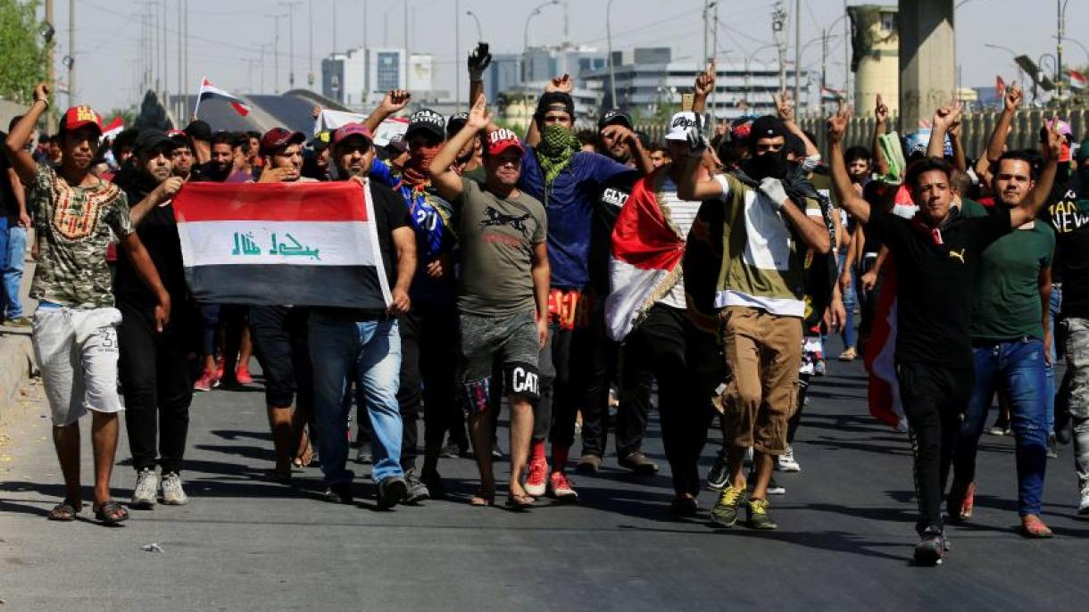 Proteste antiguvernamentale la Bagdad