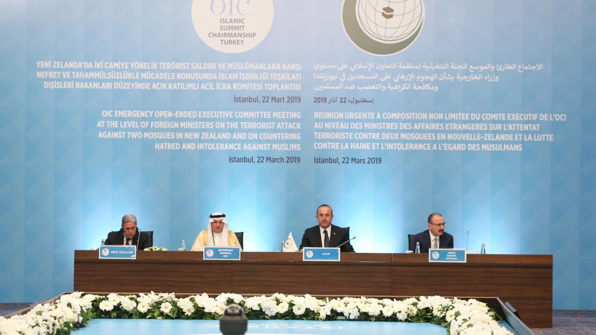 نشست فوق‌العاده کمیته اجرایی سازمان همکاری اسلامی در استانبول آغاز شد