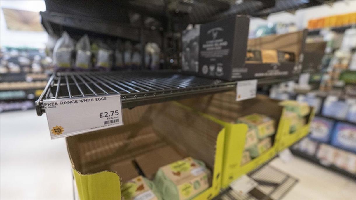 英国超市限量出售鸡蛋