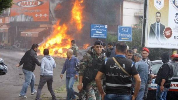 Livanda partlayış baş verib