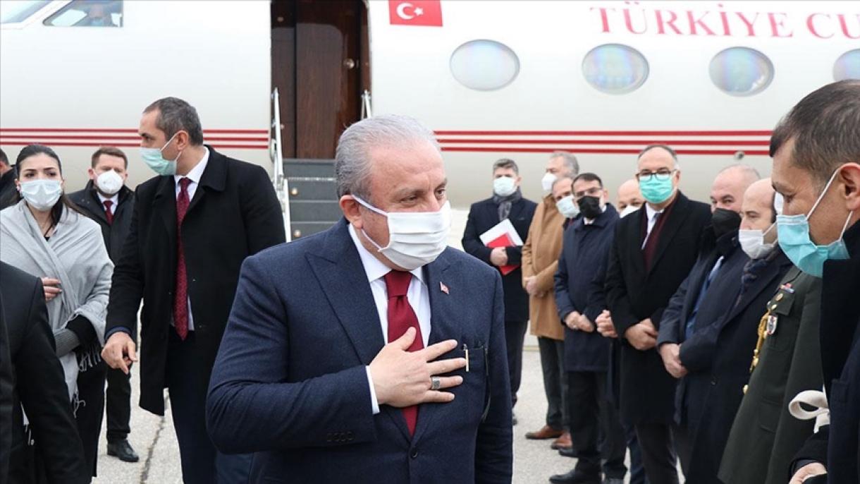 Mustafa Sentop s'est rendu à Skopje, capitale de la Macédoine du nord