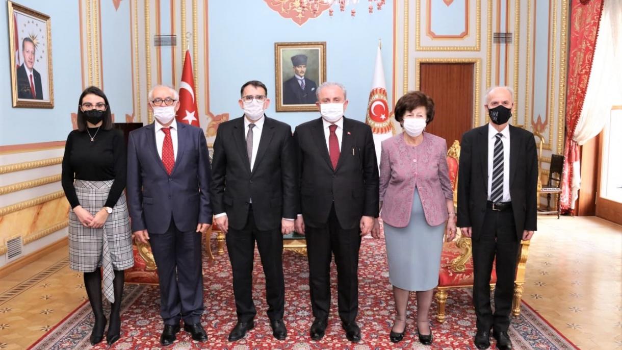 TBMM Başkanı Mustafa Şentop Kuzey Makedonya Anayasa Mahkemesi Başkanı Salih Murat3.jpg