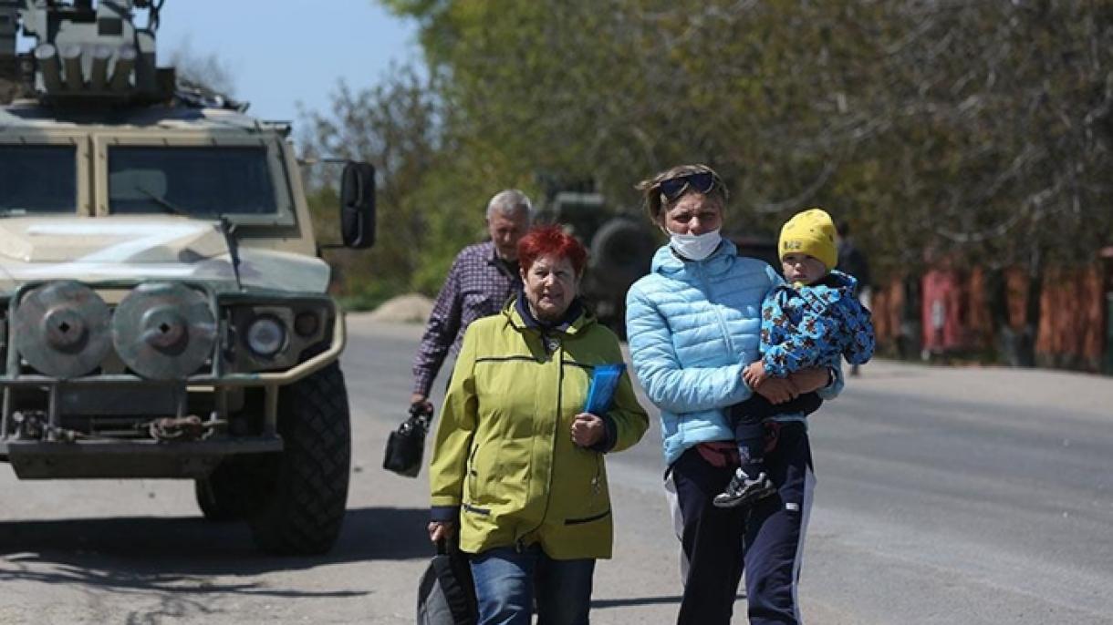 Ukraina: "Azowstaldaky ähli zenanlar, çagalar we garry adamlar ewakuasiýa edildi" diýdi