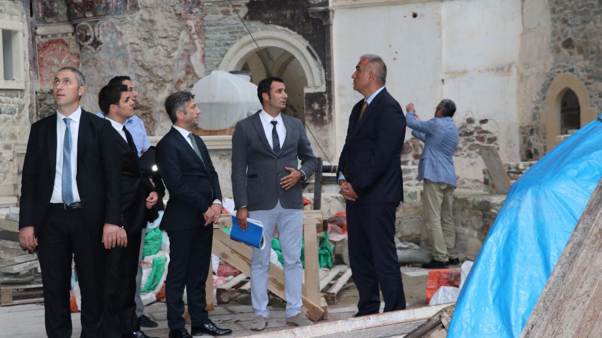 El Monasterio de Sümela en Trabzon se reabrirá al público la próxima temporada