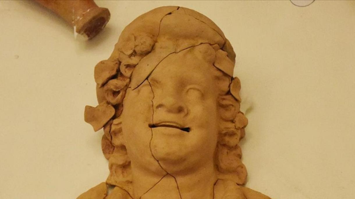 Se expondrán las máscaras y los bustos de 2 mil 100 años descubiertos en el Castillo Kurul de Ordu