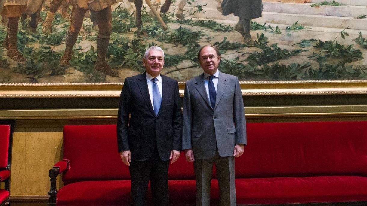 Presidente del Senado de España agradece al embajador de Turquía