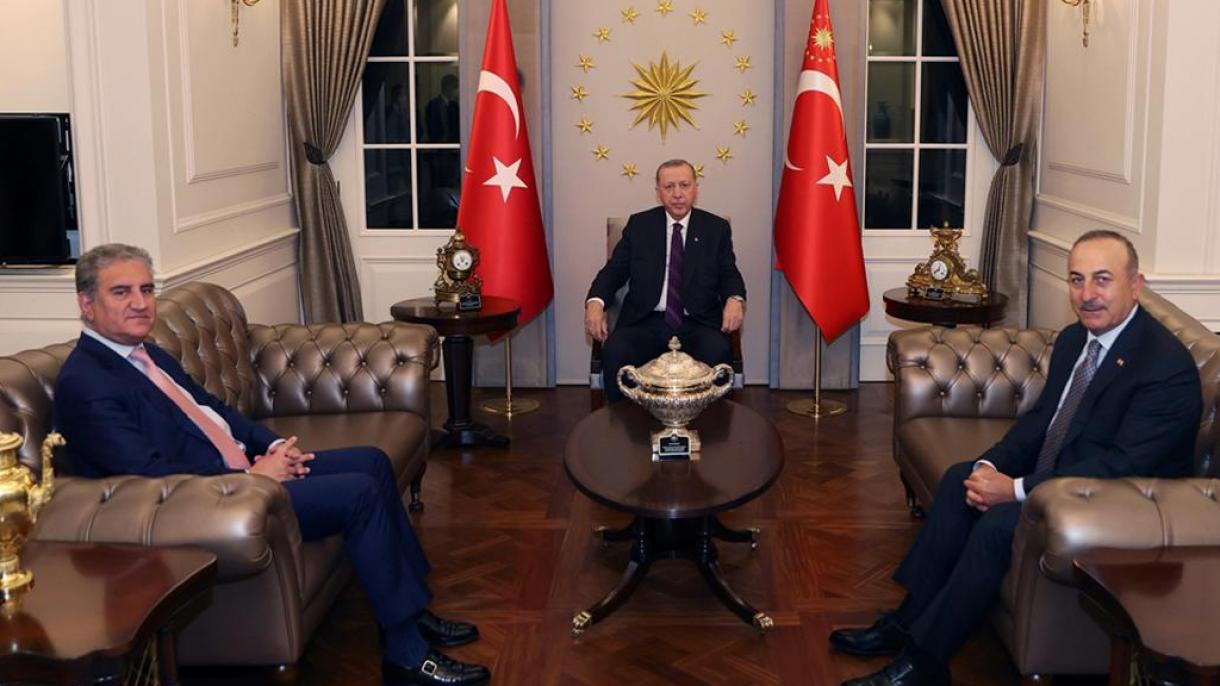 Эрдоган Курешини кабыл алды