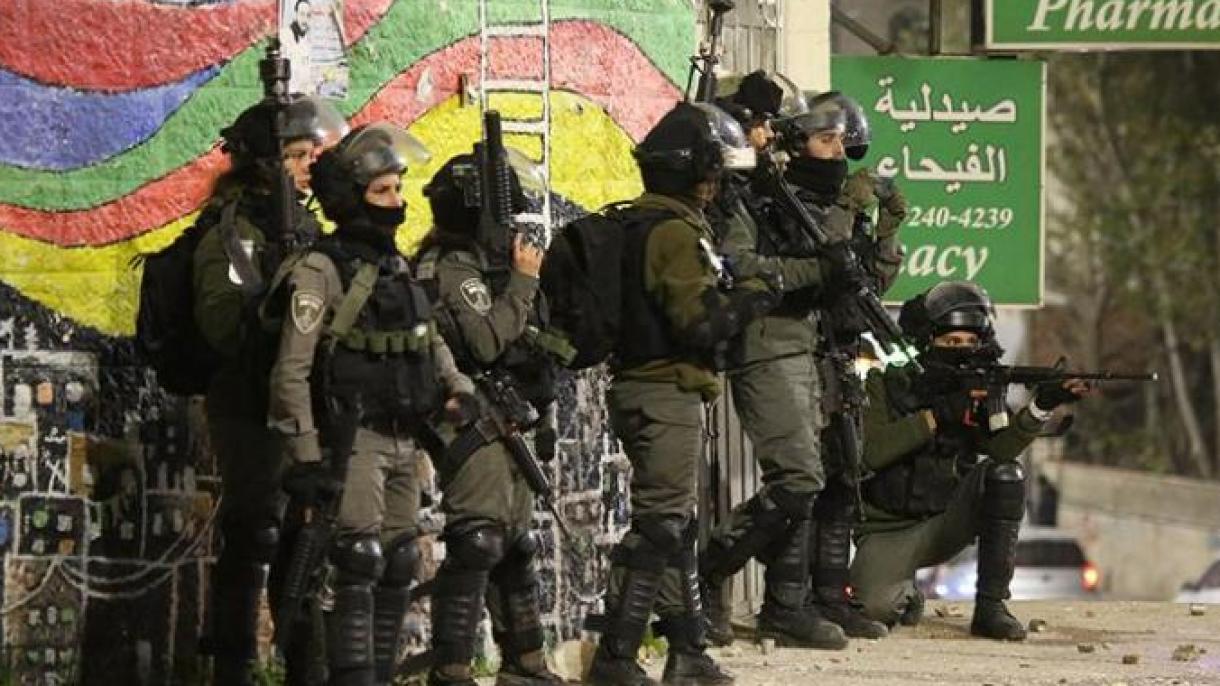 以军在约旦河西岸拘留19名巴勒斯坦人