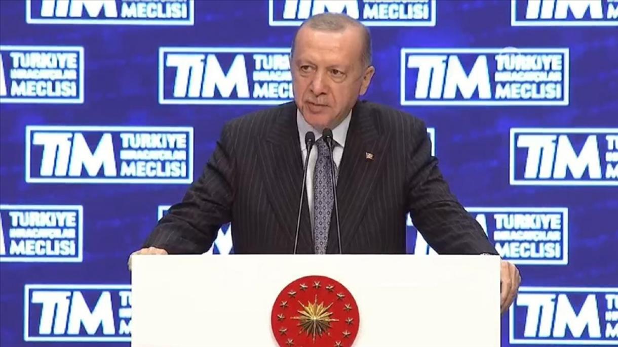Erdogan : « La Turquie a franchi le seuil critique en assurant 1% des exportations mondiales »