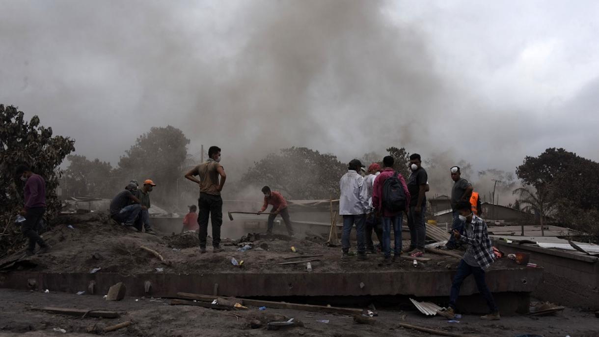 Sube a 190 los fallecidos por la erupción del Volcán de Fuego de Guatemala