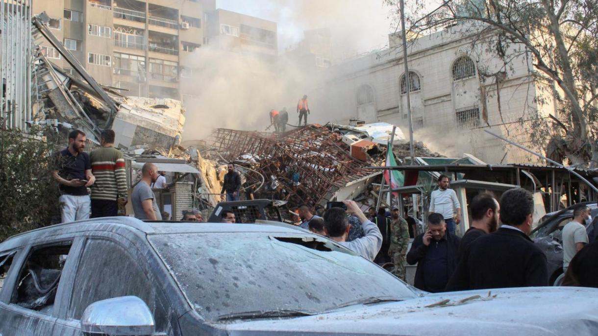 در دمشق به قونسلگری ایران حمله صورت گرفت