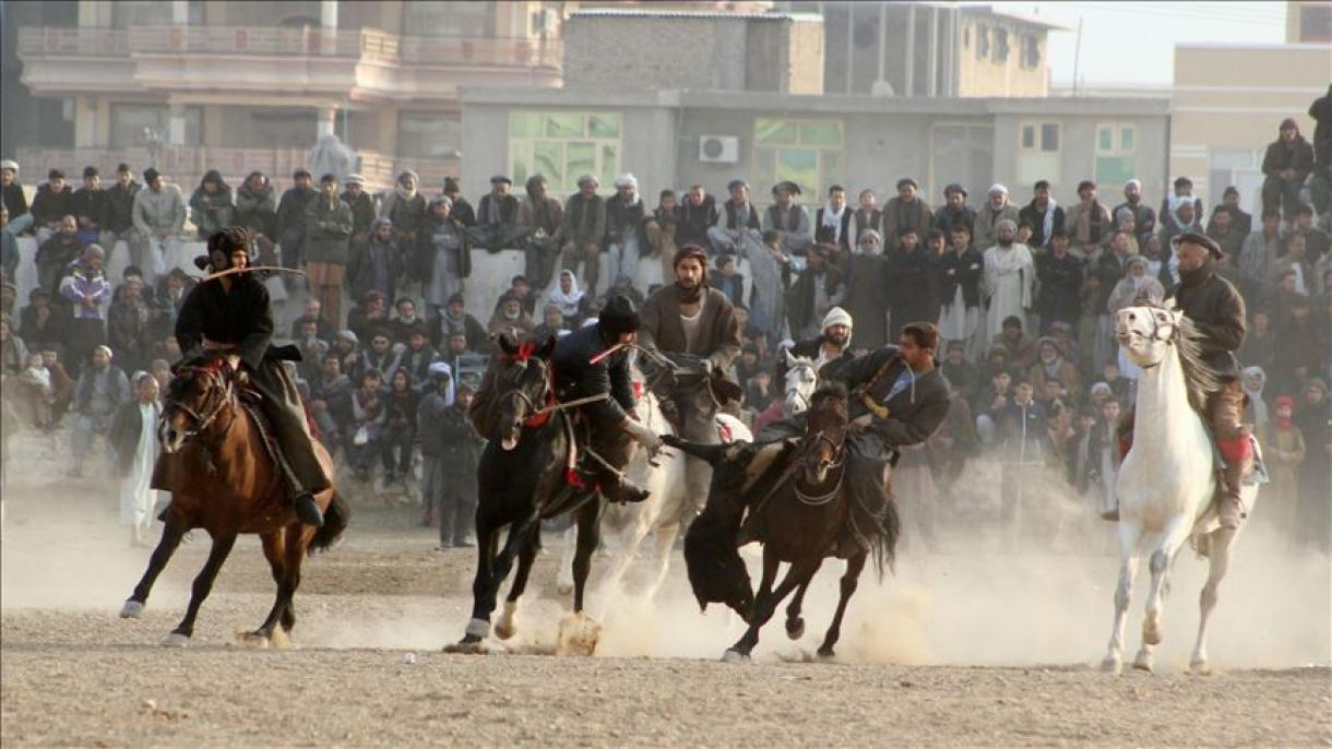 Los afganos turcos mantienen viva la tradición del juego ‘oglak’
