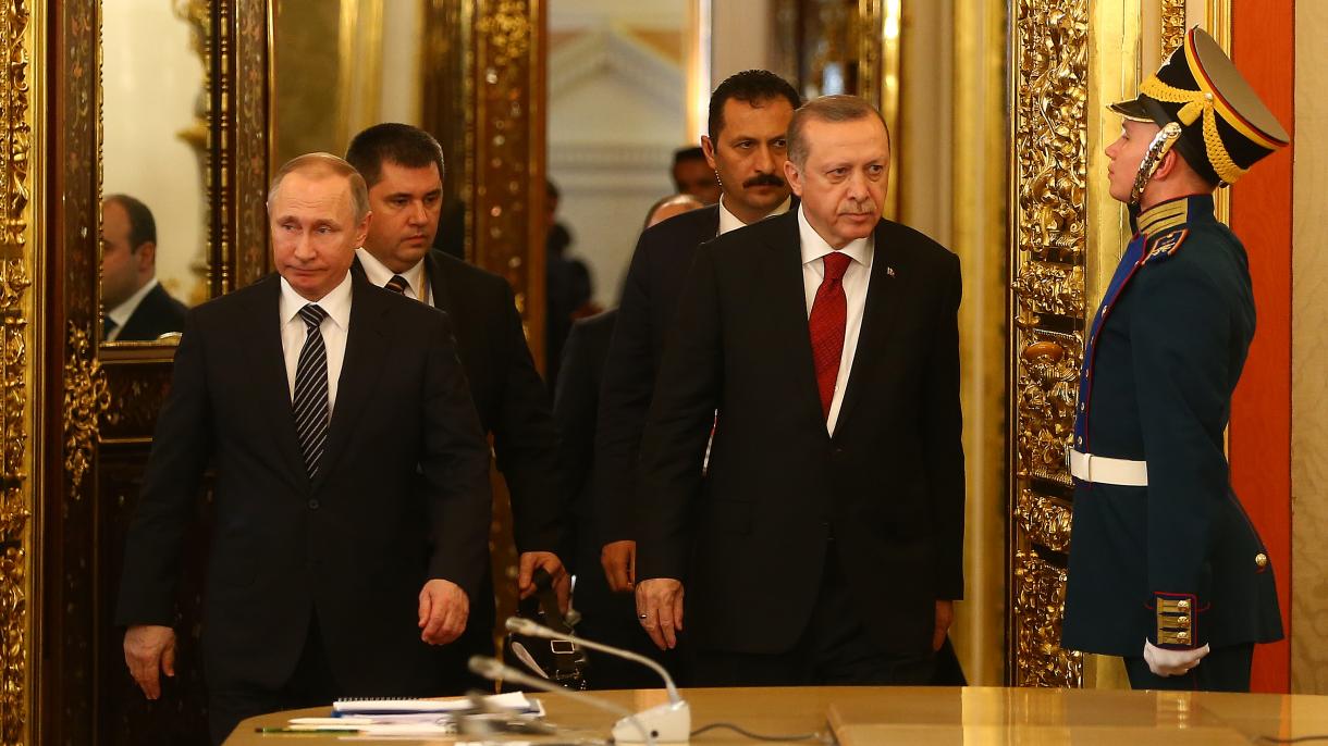 اردوغان و پوتین پس از اجلاس شورای عالی همکاری ترکیه-روسیه نشست خبری مشترک ترتیب دادند