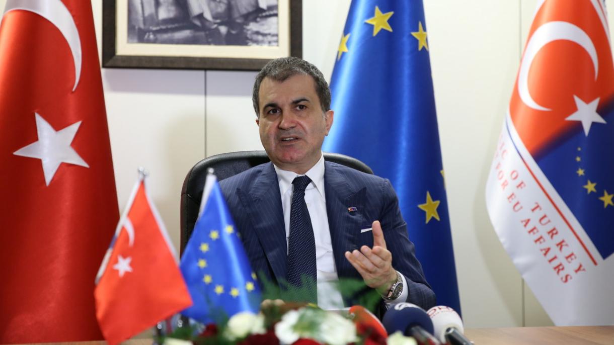 Министерот Омер Челик ја предупреди ЕУ дека Турција може да го поништи договорот за реадмисија