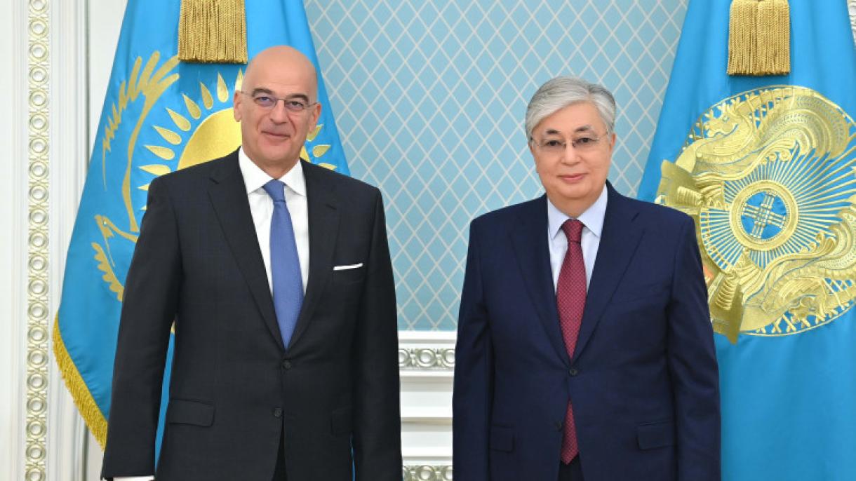 Грециянын тышкы иштер министри Дендиас Казакстанда...