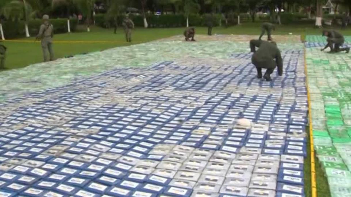 В Колумбия бяха заловени 10 тона кокаин...