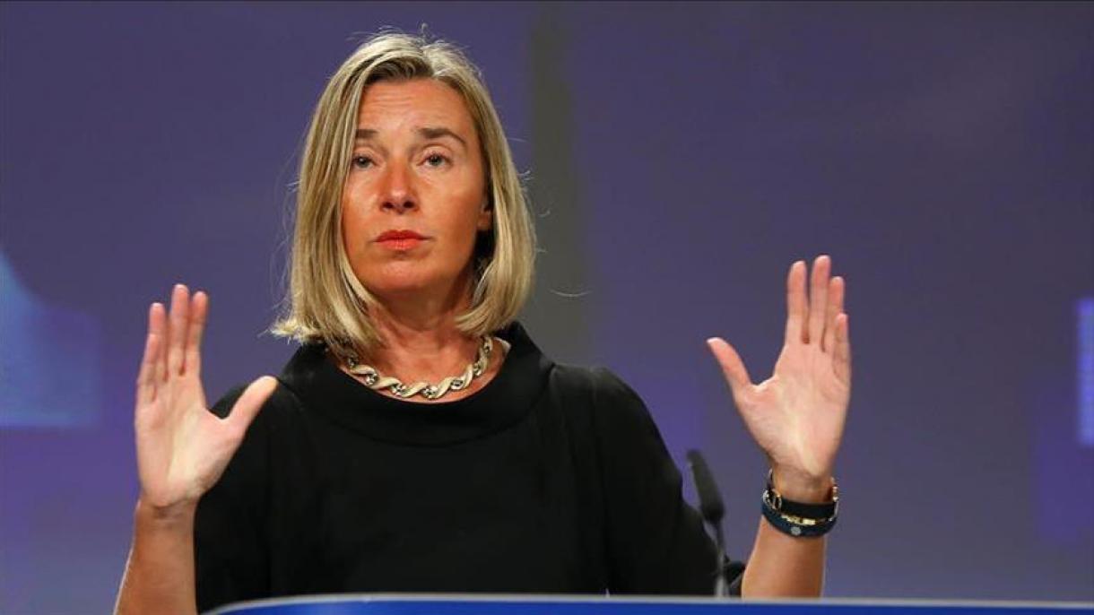 Mogherini reagiu ao uso de força desproporcional nas manifestações no Iraque