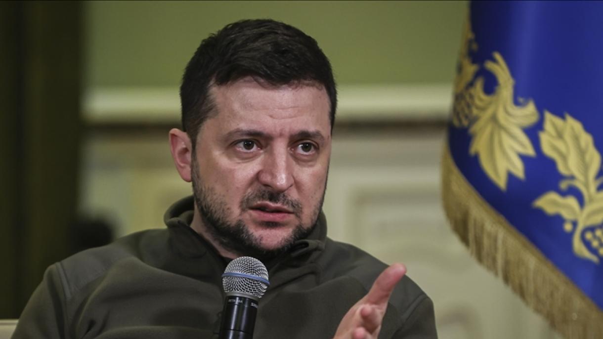 زېلېنىسكى: رۇسىيەنىڭ ئۇكرائىناغا قاراتقان تاجاۋۇزچىلىقى توختىتىلىشى كېرەك