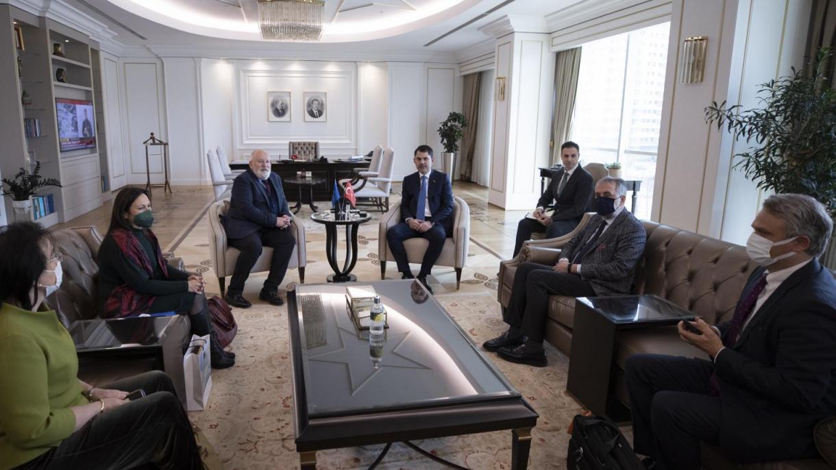 Aİ Komissiyasının vitse-prezidenti Frans Timmermans Ankarada görüşlər keçirib