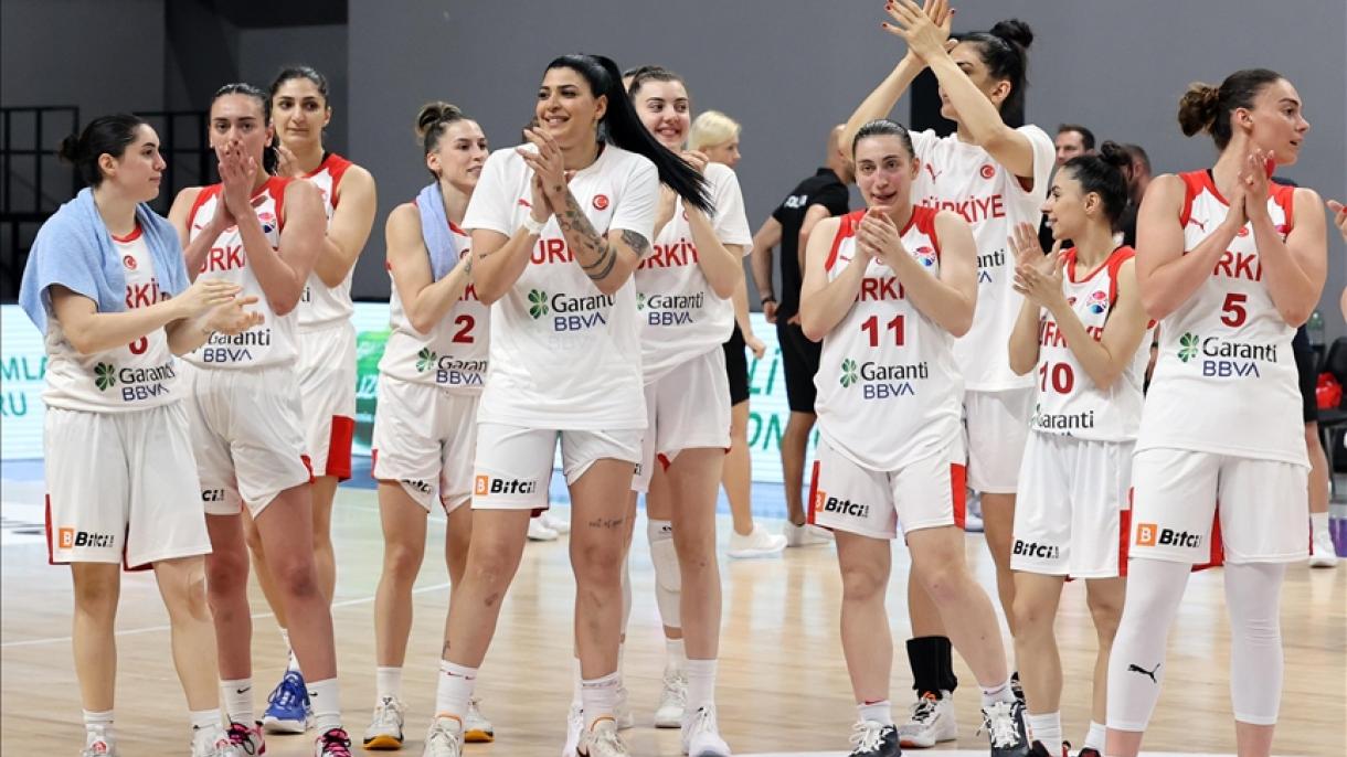 تیم ملی بسکتبال زنان ترکیه در مسابقات قهرمانی اروپا شرکت می‌کند