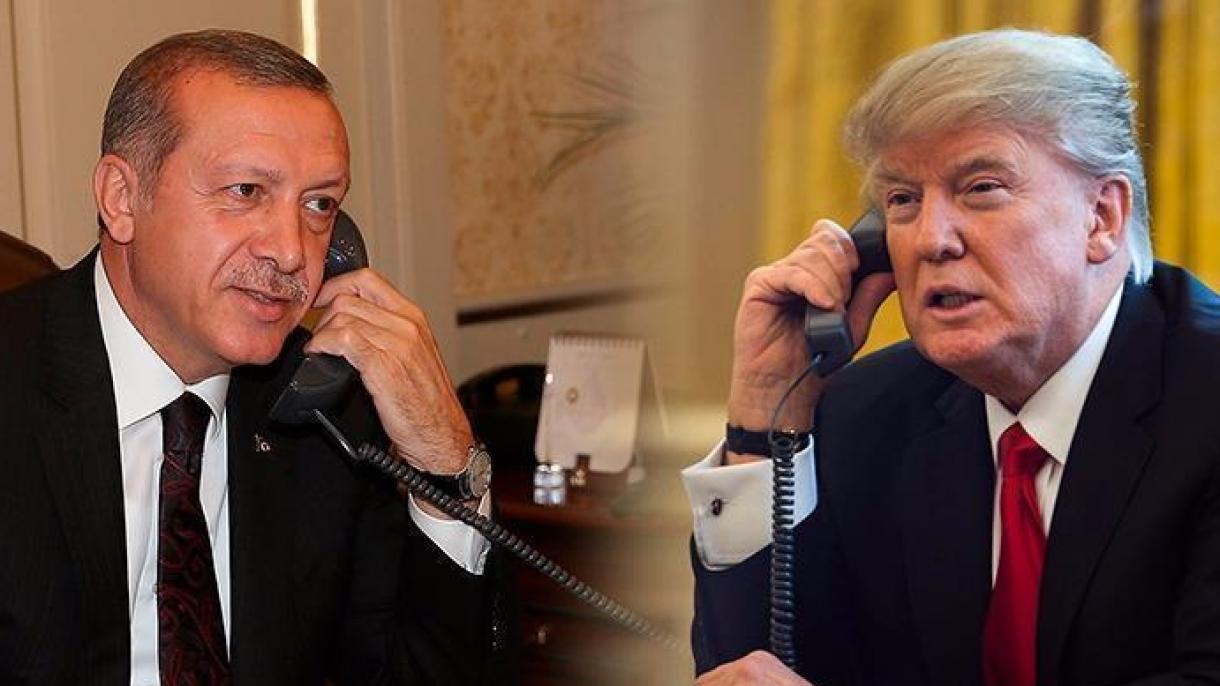 Prezident Erdo'g'an AQSh Prezidenti Donald Trump bilan telefon orqali ko'rishdi