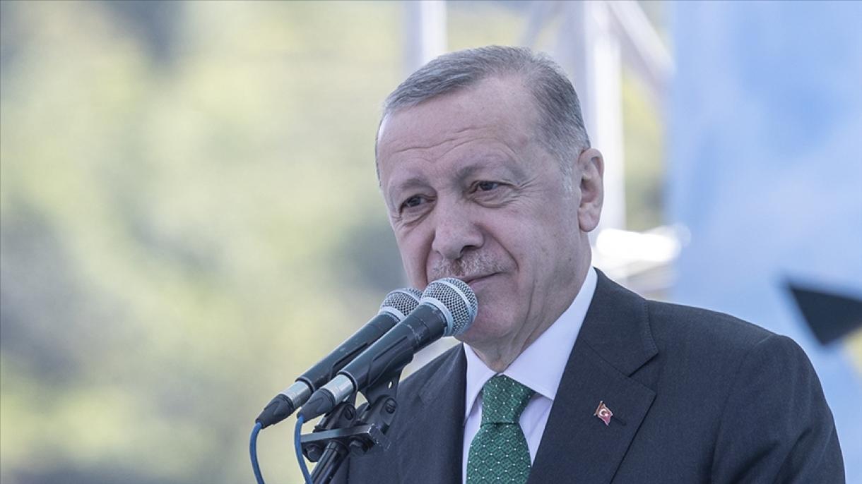 اردوغان: دونیایا موشتولوق وئره‌جییک