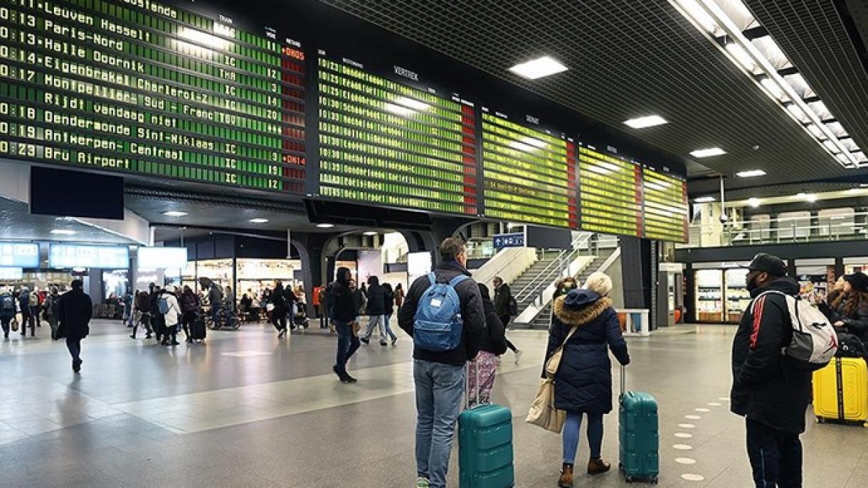 Sigue la huelga de los funcionarios ferroviarios de Bélgica