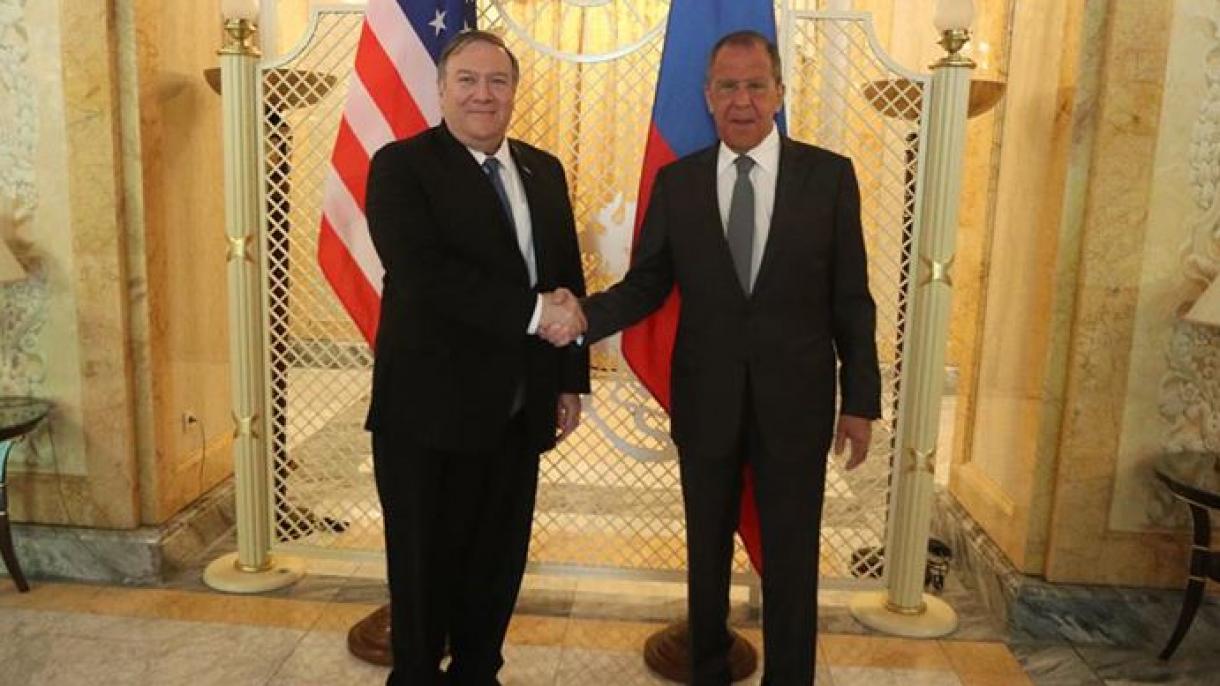 Lavrov-Pompeo: Conferenza stampa congiunta dopo incontro bilaterale