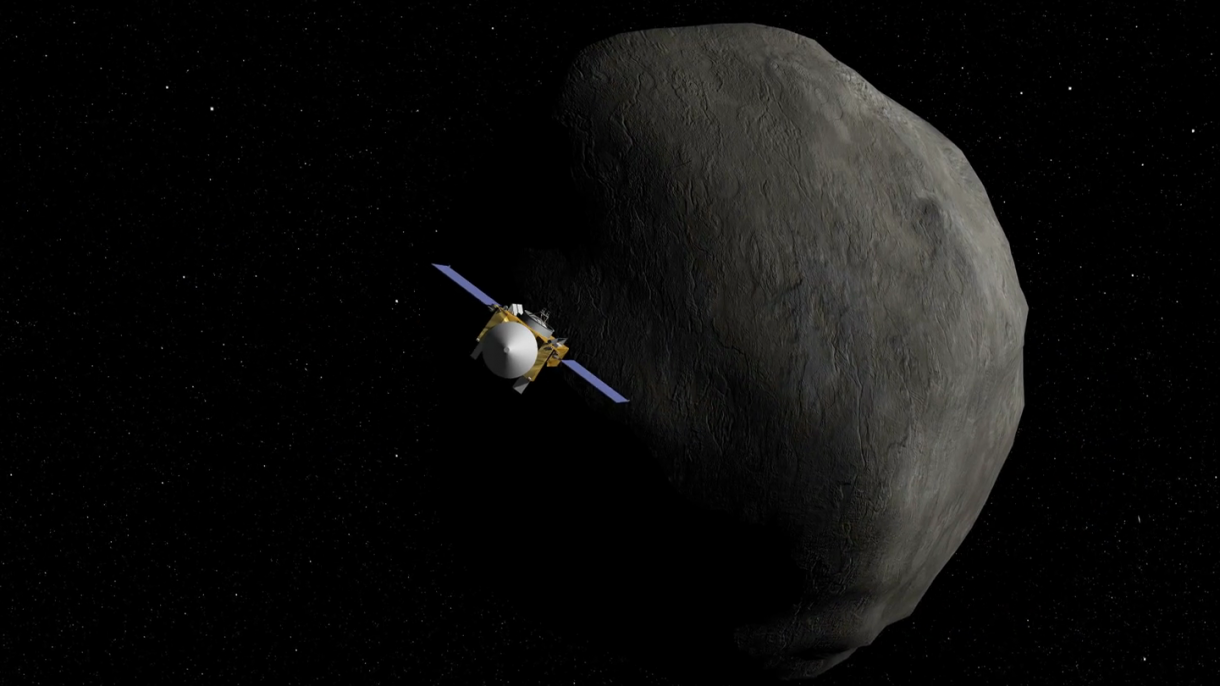 NASA descubre partículas de agua en el asteroide Bennu