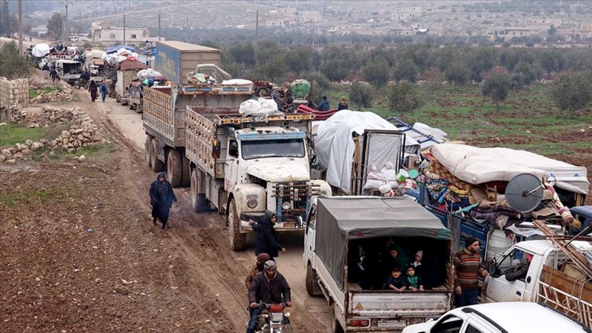 کوچ 36 هزار سوری دیگر به مناطق نزدیک ترکیه در طول 48 ساعت اخیر